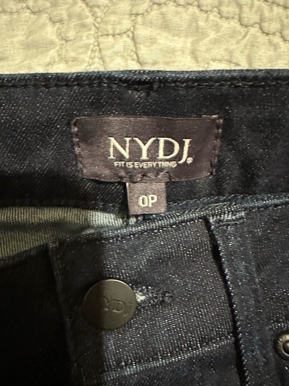 NYDJ women’s Dark Blue Denim Jeans - Classic Fit